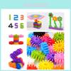 Grandes Briques de Construction à Engrenages Granulés Pour Enfants Jouet Puzzle Éducatif Amusant Pour Tout-Petits