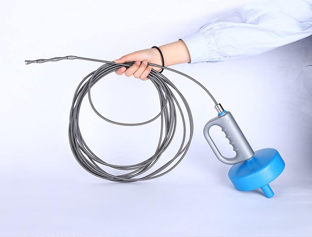 Digital Land Wire Pipe Cleaner Drain Cleaning Clog Remover