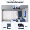 New Ultra HD PTZ Projector with 5G Dual-Band WiFi & Auto-Focus for Home Theater