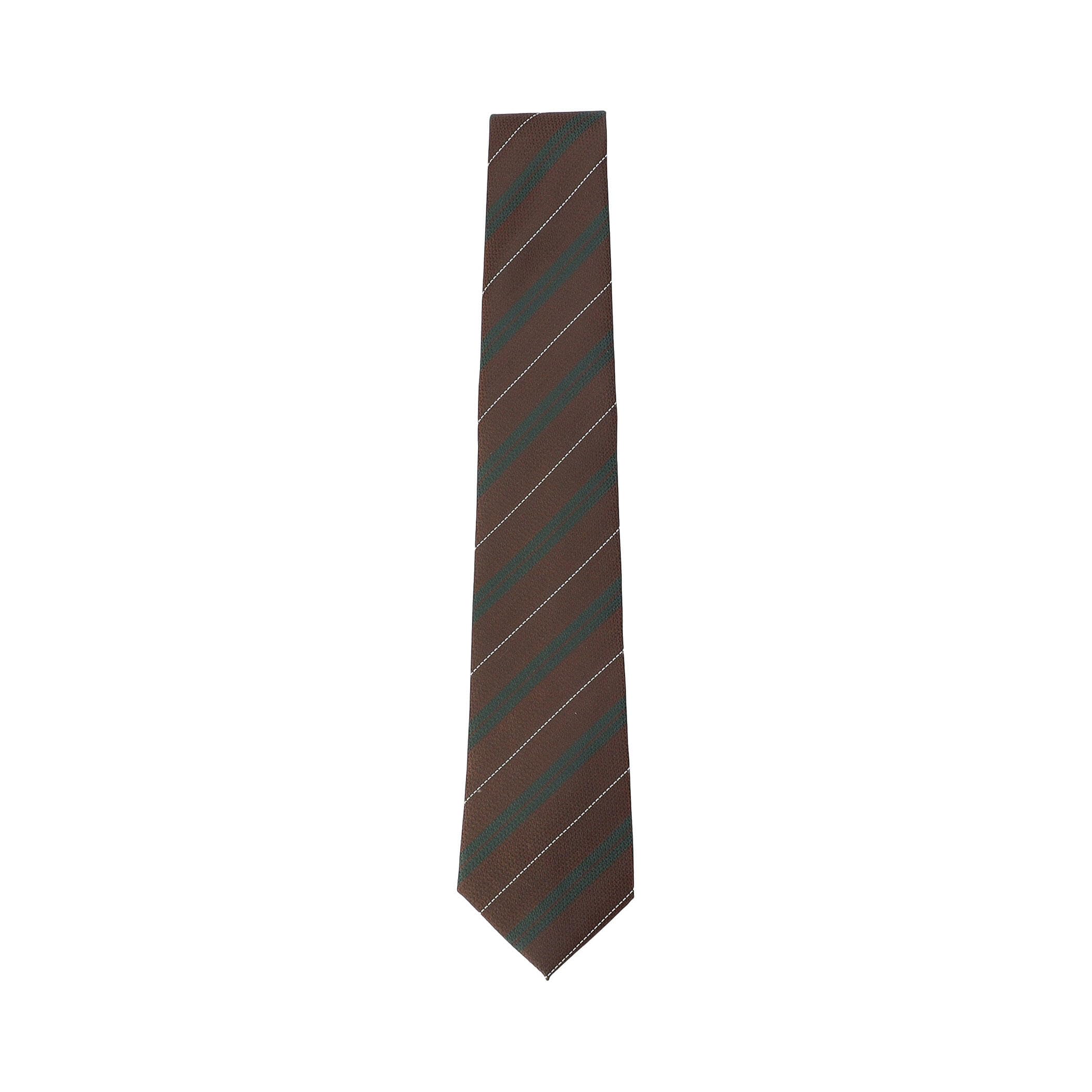 

[Comme Ca Ism] Ivy Regimental Stripe Tie 47-06NO08-206 Brown F