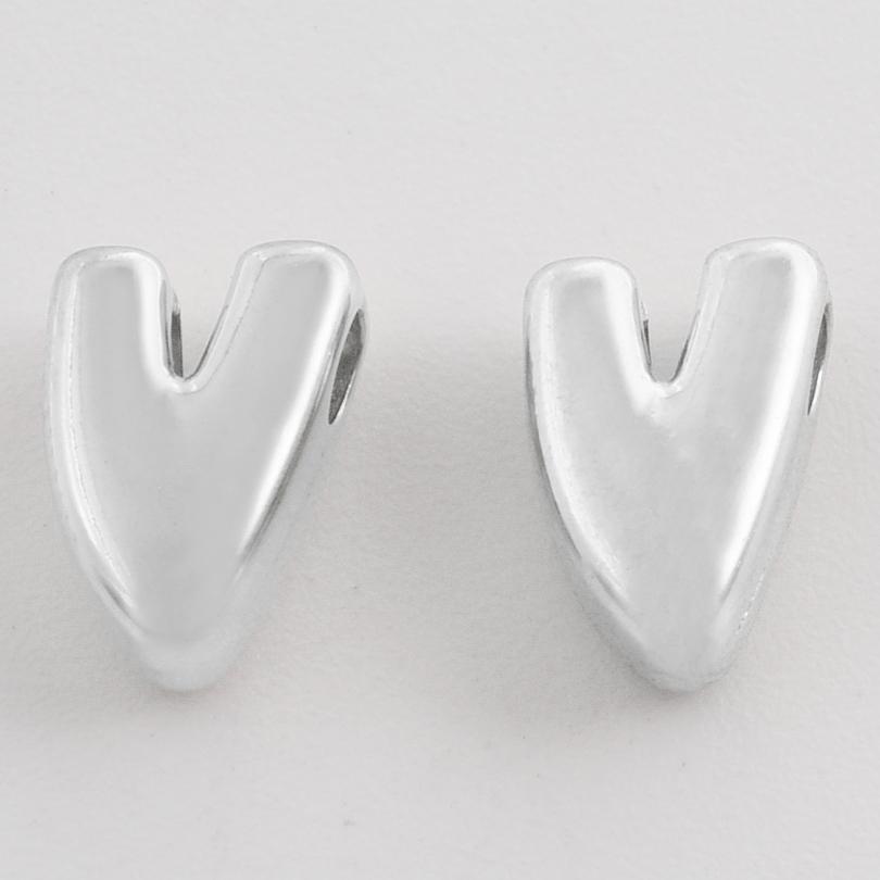 3/6 Stück Kein Ausbleichen Mini-Buchstabenperlen 304 Edelstahlperlen Für Schmuckherstellung Zubehör Handgefertigte Armbänder Fußkettchen Materialien Großhandel