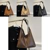 Stylish Korean Version Plain Color Tote Bag Perfect For Autumn With Large Capacity And Fashionable Design