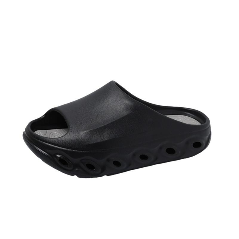 Coconut Sandals and Slippers with A Sense of Stepping on Shit Men's Soft-soled Thick-soled One-word Summer Outdoor Tide Brand