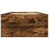 Bed Frame Smoked Oak 75 x 190 cm Particleboard