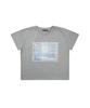 KAIFAI Fade Shore Short Sleeve T-Shirt (Melange) K26Qb238