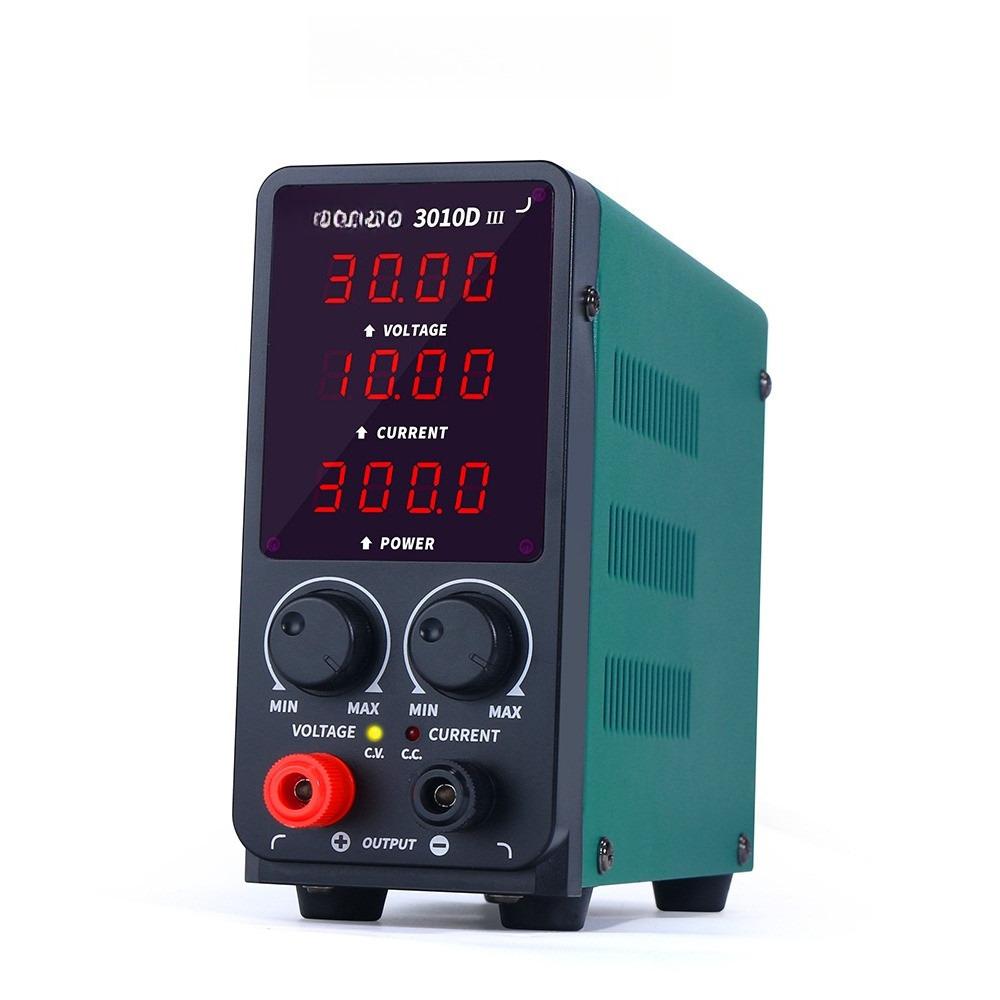 3010D-III 30V 10A Adjustable DC Power Supply Stabilized Power Supply Voltage Regulator Switch LED Digital Lab Bench Power Source
