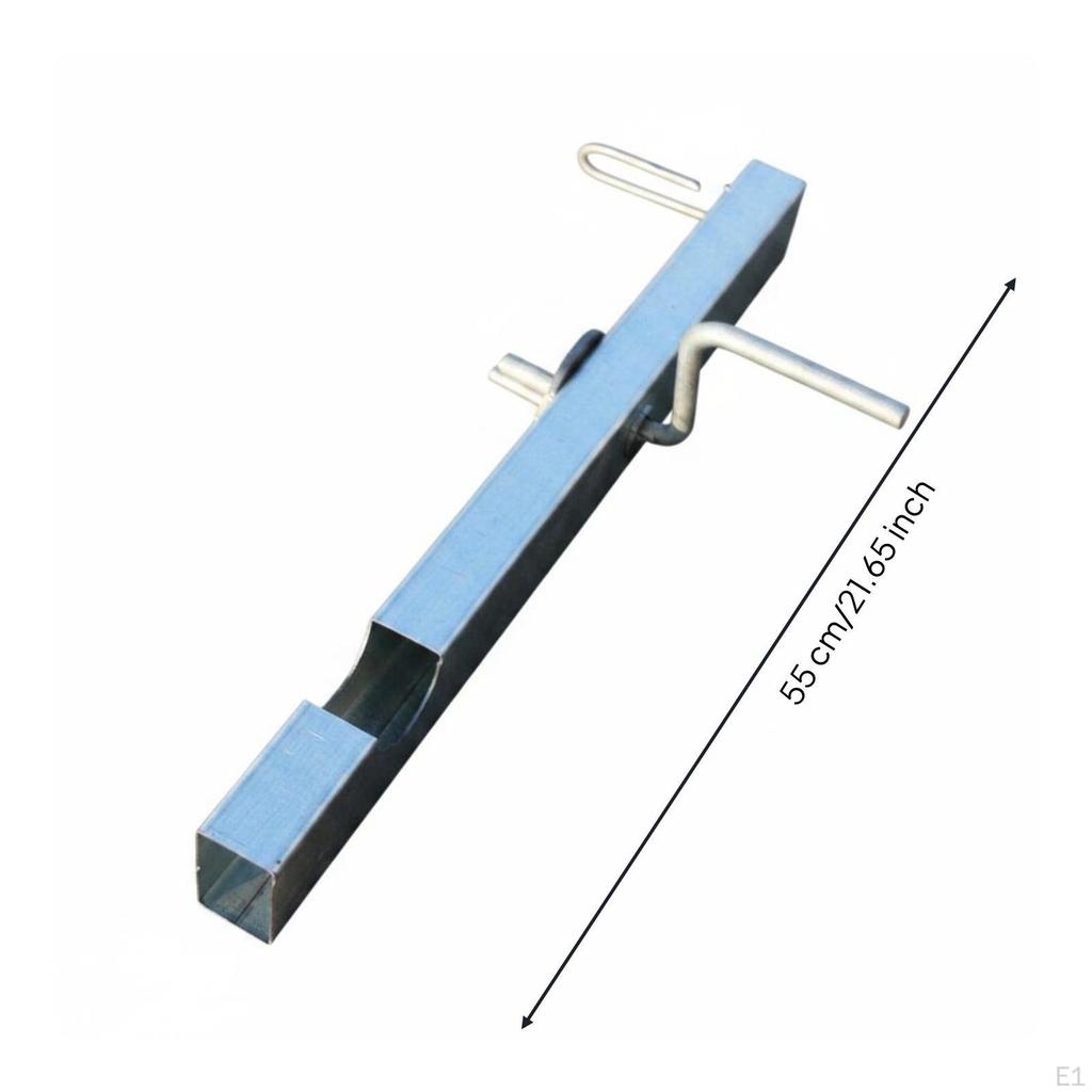 Manual Strap Winder Hollow Tube Hand Crank Painted Finish