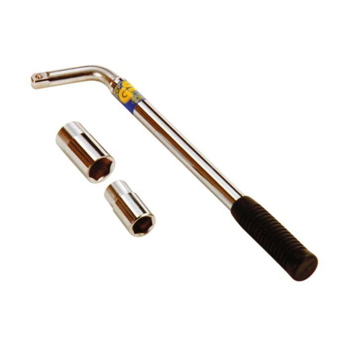 Arborescence Telescopische Wielmoersleutel 2 Doppen