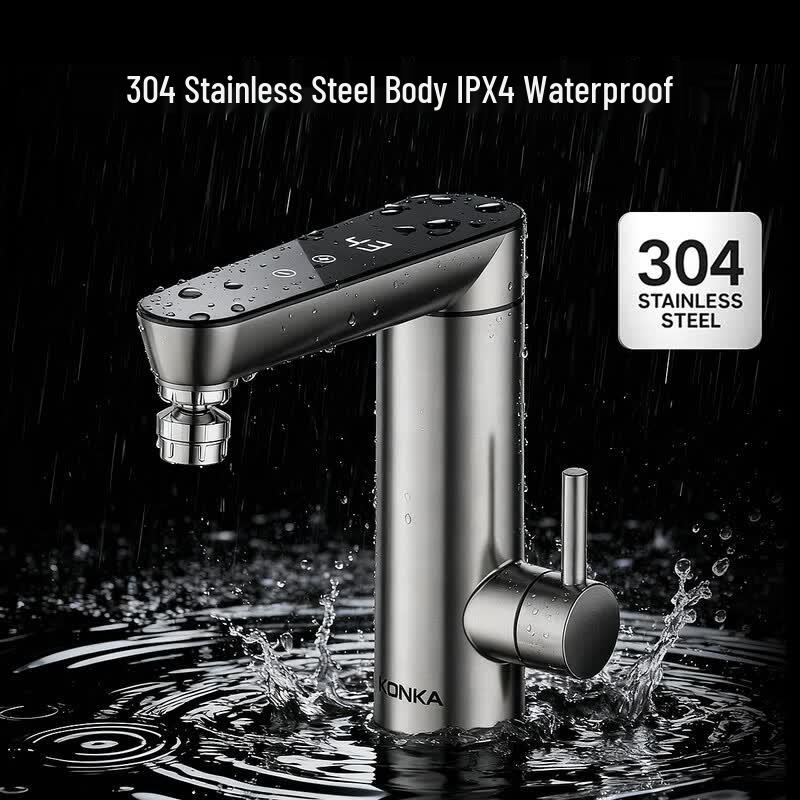 Konka Instant Hot Water Faucet with Digital Display CN plug (adapter included)
