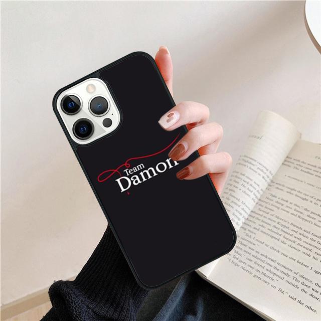 A little bit of Damon Vampire Diaries Phone Case Cover For iPhone 17 Air 15 16 Pro Max 14 13 12 11 Pro Max Plus