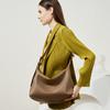 Genuine Leather Underarm Large Tote Bag Wandering Bag for Women 2025 New Cowhide Women's Bag Commuter Large Bag Single Shoulder Crossbody Women's Bag