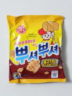 Snack Ottogi Ppushu Ppushu Gusto Bulgogi (2 x 90g)