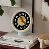 Luxury Table Clock Silent Aesthetic Desk Clocks Modern Decorative Tabletop Watch Living Room Desktop Watches Table Decorations