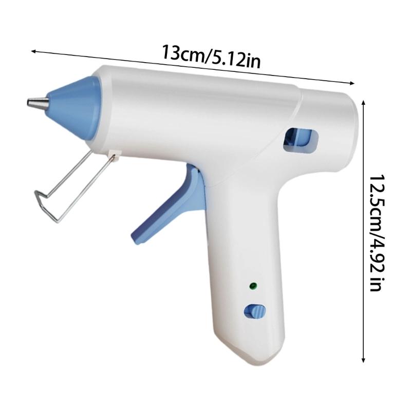 Fast Preheating Glues Guns Set Adhesive Sticks Craft Guns Suitable for Crafting Home Repairs Industrial Use Metal Stand