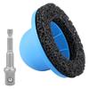 Wheel Hub Brush Cleaning Rotor Auto Wheel Hub Grinder Rust Grinding Removal Tool With Drill Adapter for Car Truck Motorcycle