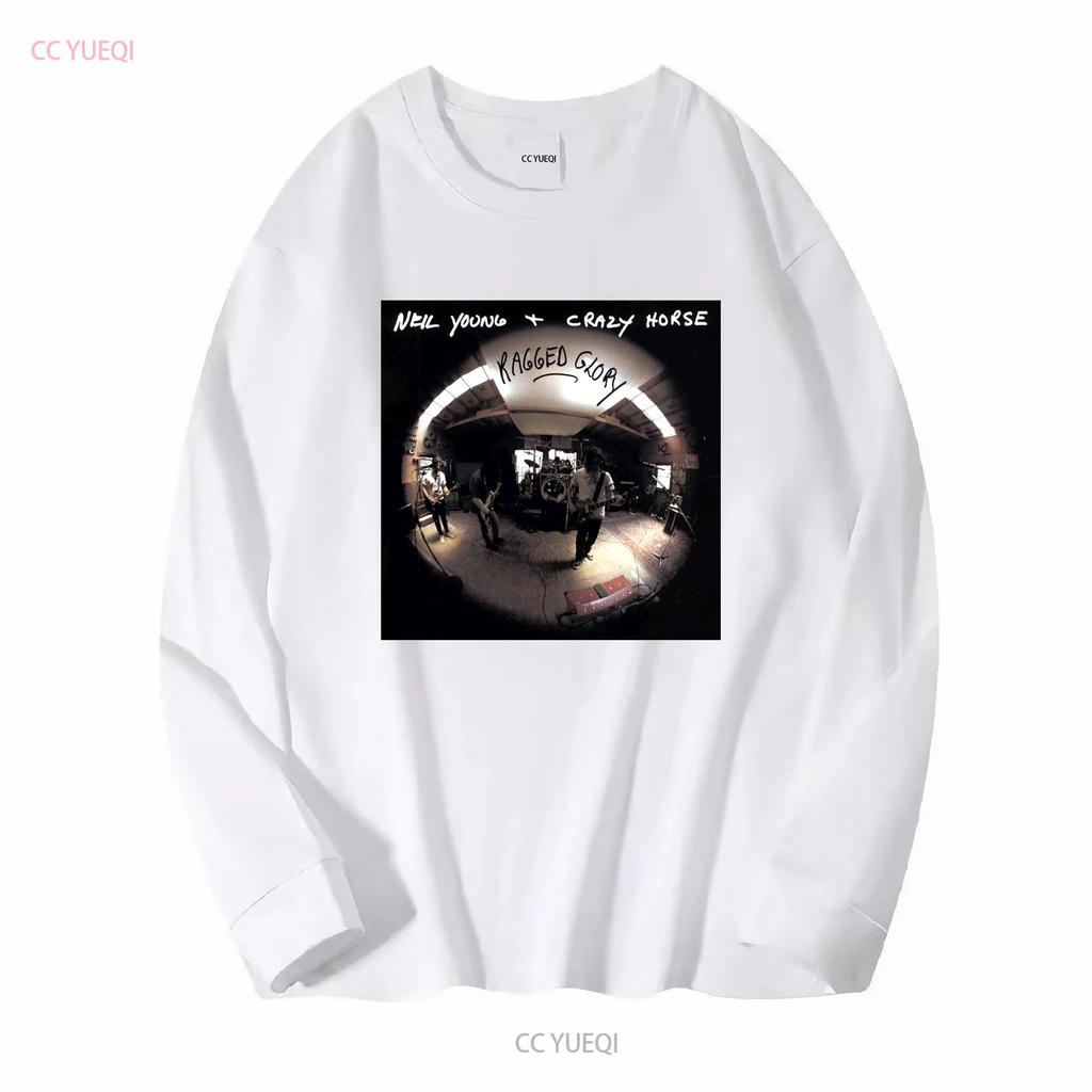 RAGGED GLORY Neil Young Crazy Horse T Shirt America USA Canada Music Garage Rock Grunge Rare Vinyl Cover Original Man Woman