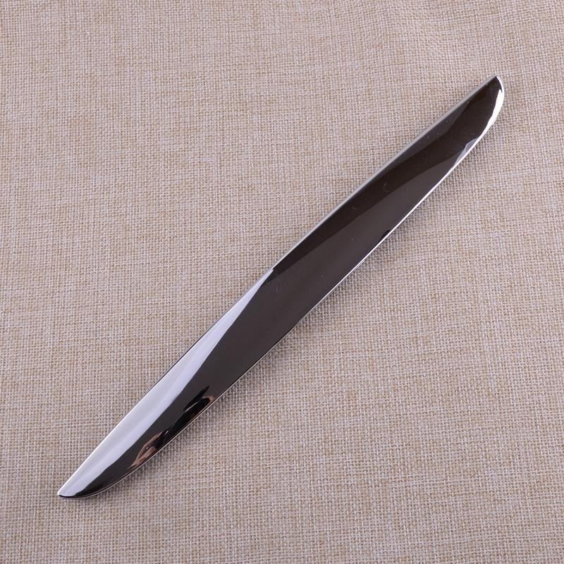 Front Hood Right Grille Molding Cover Trim Fit for BMW 3-Series 328i 328Xi 335i 330Xi E90 E91 2007 51137117242 Chrome Plastic