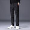 Pánské kalhoty Business Stretch Slim Fit elastický pas Jogger Korejské klasické kalhoty Pánské