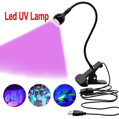 Mini Led Uv Lichter Lampe UV Schreibtisch Lampe UV Gel Aushärtung Licht Nagel Trockner für Diy Nail art Bargeld Medizinische detektor