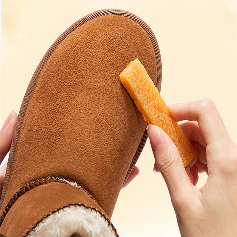 White Shoe & Leather Cleaning Eraser for Rubber, Adhesive Residue, Suede, and Nubuck