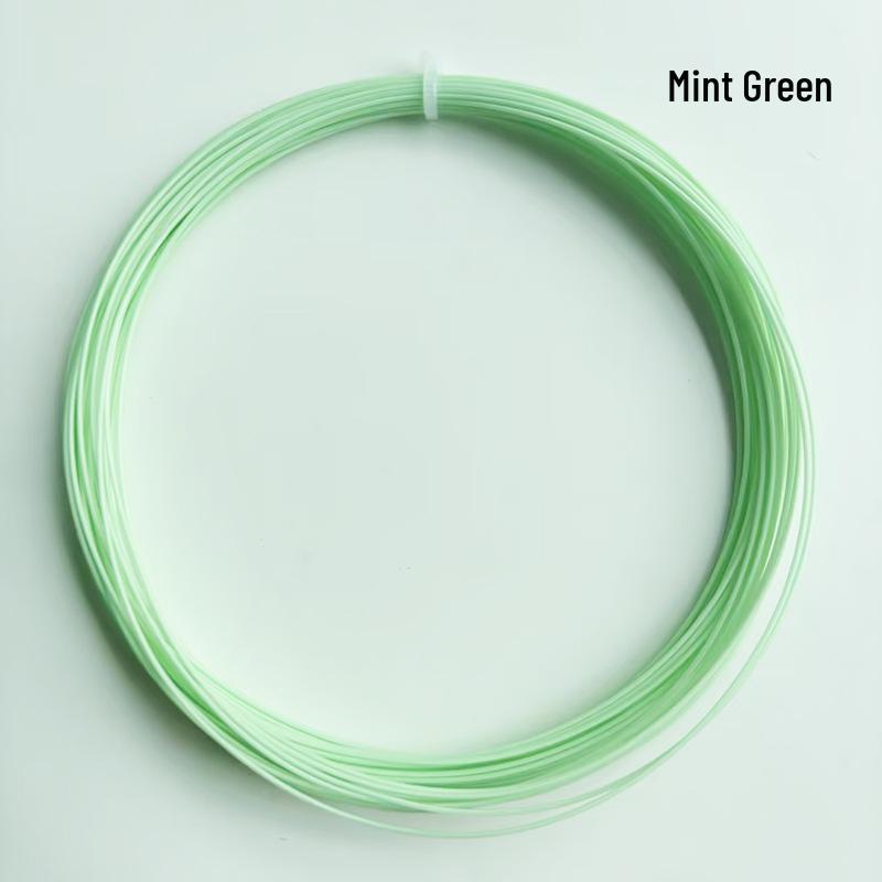 High Elasticity Badminton Racket String, 0.7mm, Durable for Training