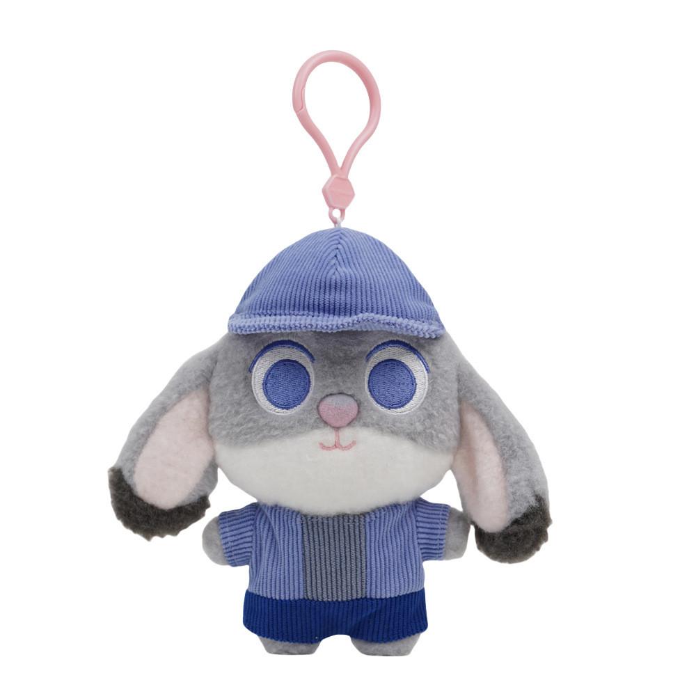 Zootopia Judy Nick Plush Keychain With Soft Polyester For Kids And Collectors