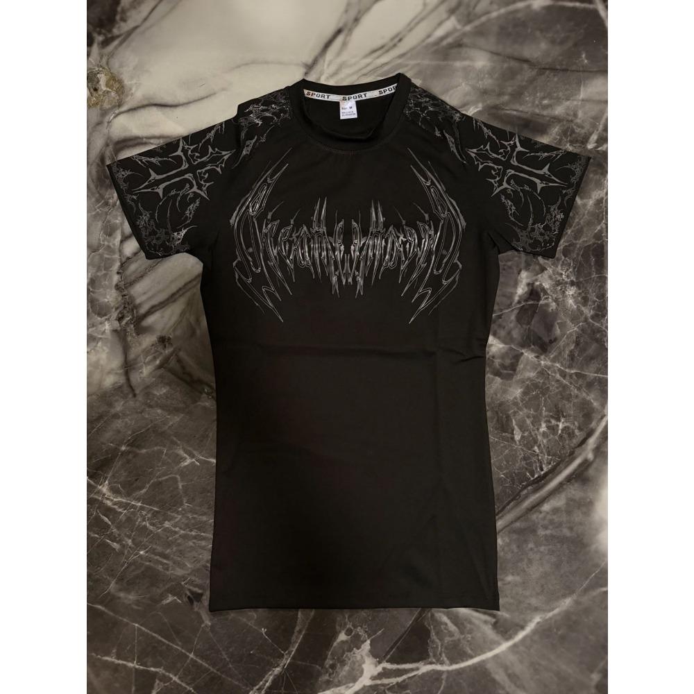 Men's Fitness Clothes Short Sleeved Sports Fitness Quick Drying Tight Fitting Clothes