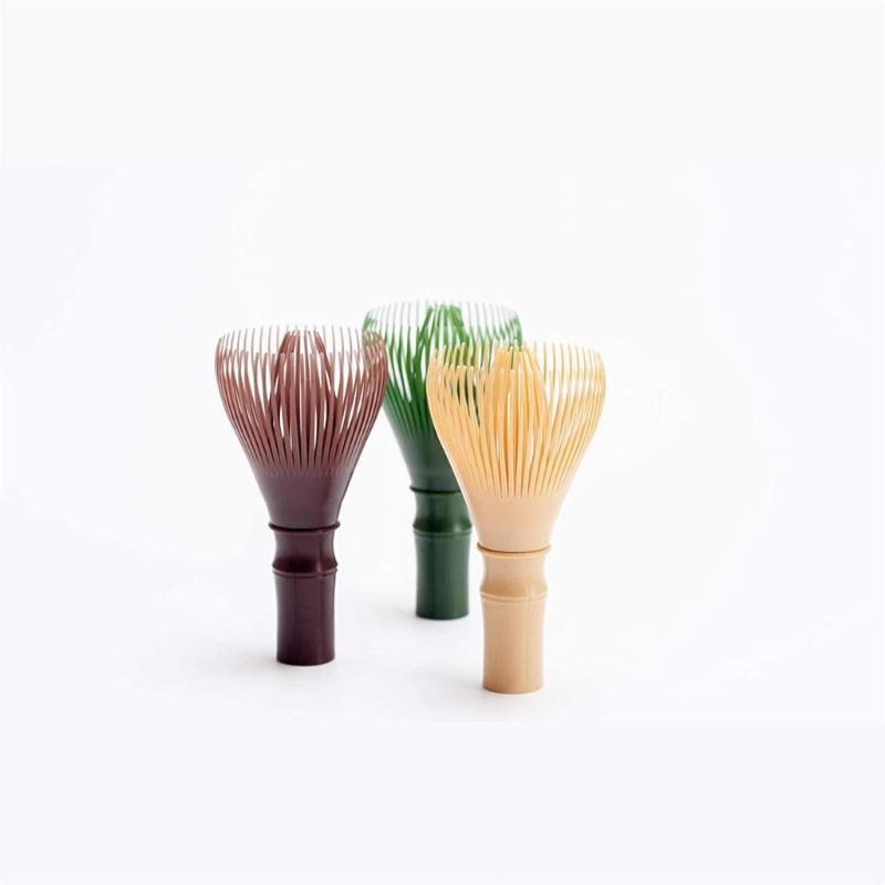 Plastic Matcha Stirrer Whisk Easy to Clean Teas Frother Mixing Tool For Powder Drink Preparation Home Office Travel Use
