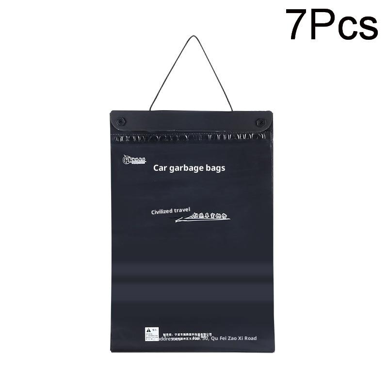 

1 Set Disposable Bucket Hanging Desk Dormitory Organizer Storage Bags Carmounted Convenient Garbage Bag A1