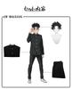Takakura Ken Cosplay Costume with Anime DAN DA DAN Cosplay Full Set for Uniform Perfect for Photo Costume Events [CR ROLECOS] Wig, Adults, Set,