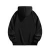 Herrenmode einfarbiges Kapuzensweatshirt, lässiges lockeres übergroßes Kapuzensweatshirt