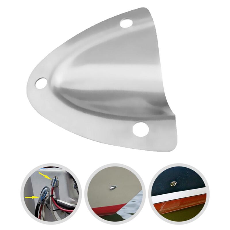 ABLZ-10Pc Boat Stainless Steel Clam Shell Midget Vent Hose Cable Clam-Shell Cover Marine Yacht Ship Marine Hardware