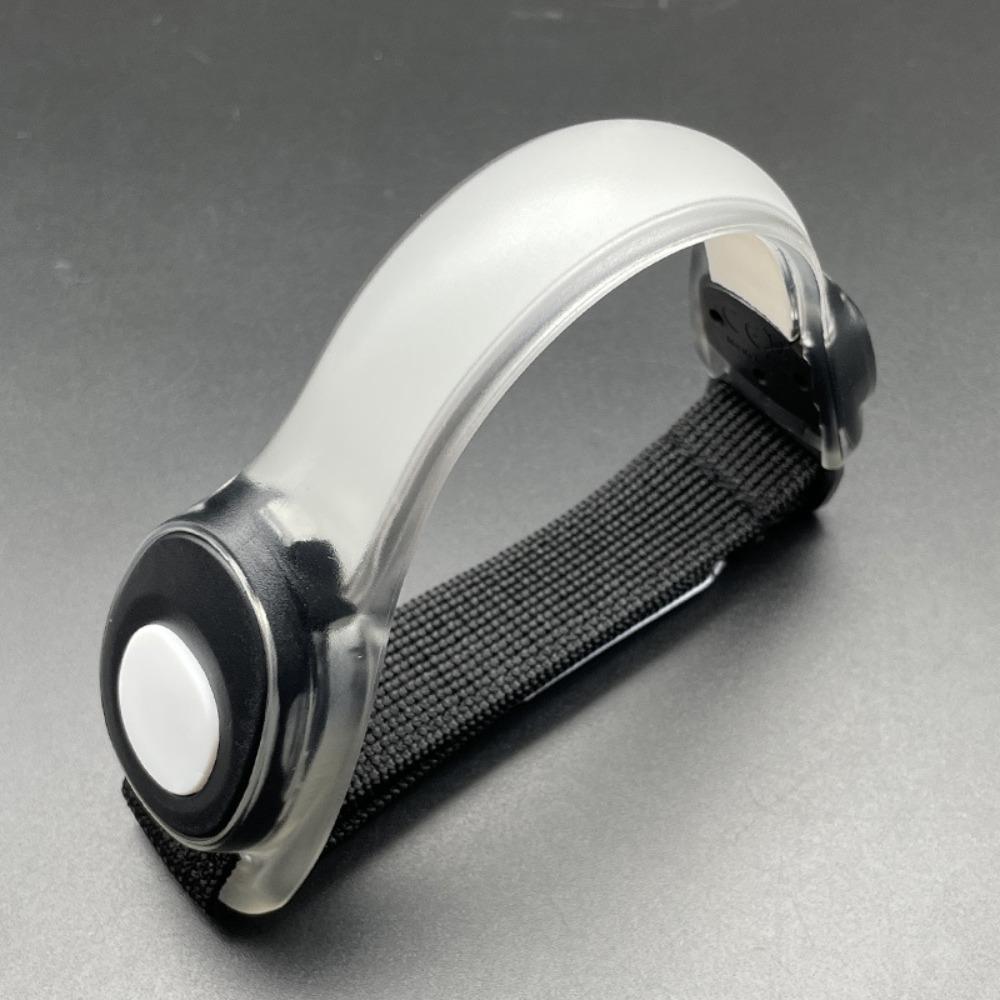 Adjustable Running Arm Belt Plastic PVC Luminous Bracelet  Outdoor Sports Night
