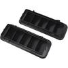 Car Air Vent Relief Grille,2pcs Back Panel Air Vent Relief Grille 13596856 Replacement for 1500 2500 3500 HD
