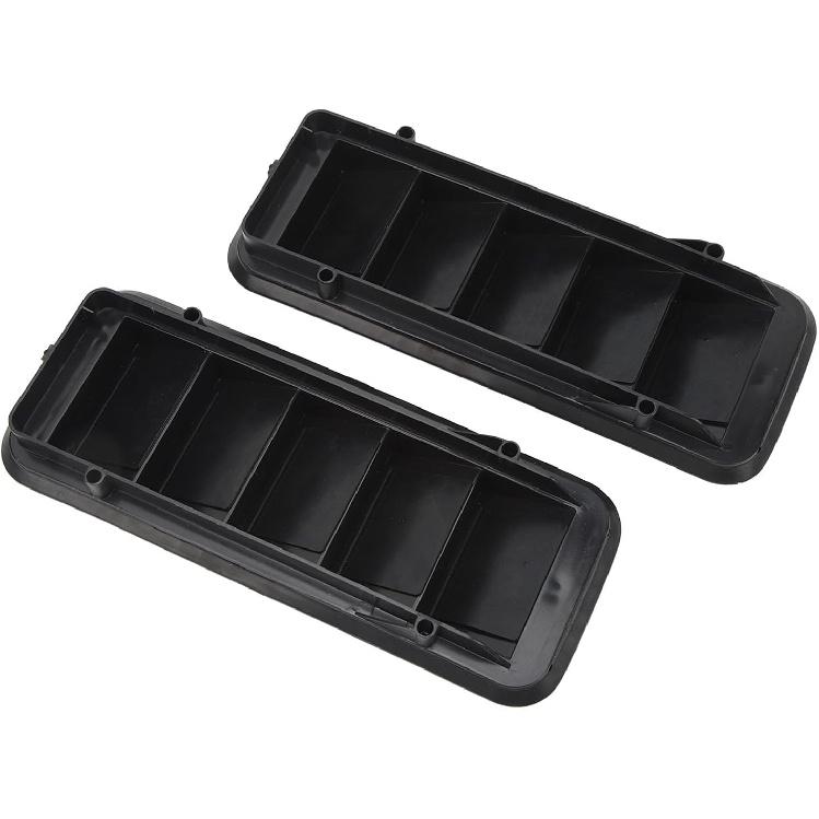 Car Air Vent Relief Grille,2pcs Back Panel Air Vent Relief Grille 13596856 Replacement for 1500 2500 3500 HD
