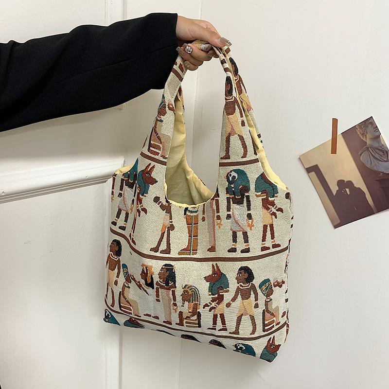 Fashion Underarm Bag Shoulder Bag Casual Large-capacity Women's Bag 2024 Summer New Simple and Fresh Commuter Bag Women