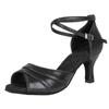 Damen Mädchen Latein Tanzschuhe Weiche Sohle Salsa Tango Ballsaal Performance Schuhe 7CM