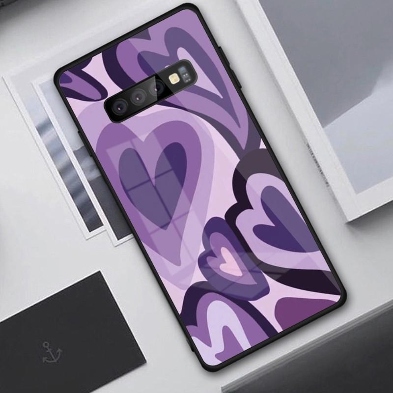 

Чехол для телефона Cool Liquid Heart для Samung A32 A51 A52 NOTE 10 20 S10 S20 S21 S22 Pro Ultra Black PC Glass Phone Cover Samsung Note10Pro
