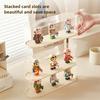 Desktop Blind Box Granule Display Storage Box Stackable Case Dustproof Blind Display Shelf for Figure Acrylic Magnetic Organizer