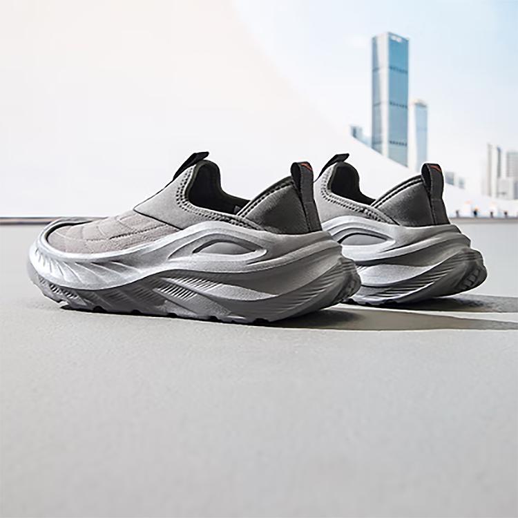 Anta Variety Training Collection Abrasion Resistant, Breathable, Lightweight Low top Casual Shoes Men's Volcanic Ash 912537750-4