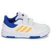 Adidas Tensaurs Versatile Comfortable Shock Absorbing Durable Low Top Kids Running Shoes Kids Running Shoes White Blue Yellow IG8581