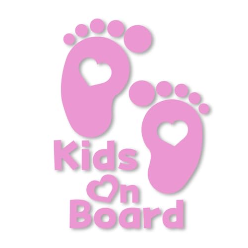 

[Tamiya] Следы Дети - Наклейка на автомобиль, Американский дизайн, Погодоустойчивая и водонепроницаемая, Наклейка Сделано в Японии, Наклейка на автомобиль, Наклейка для детей (Пи