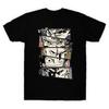 Anime Shounen Legends Son Sataima Luffy All Might Black Tshirt Cotton Tshirt Hip Hop Tees Harajuku Streetwear