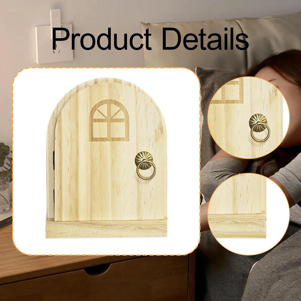 Wall Sticker, Modern Dustproof Wood Door Switch Cover for Home Cabin