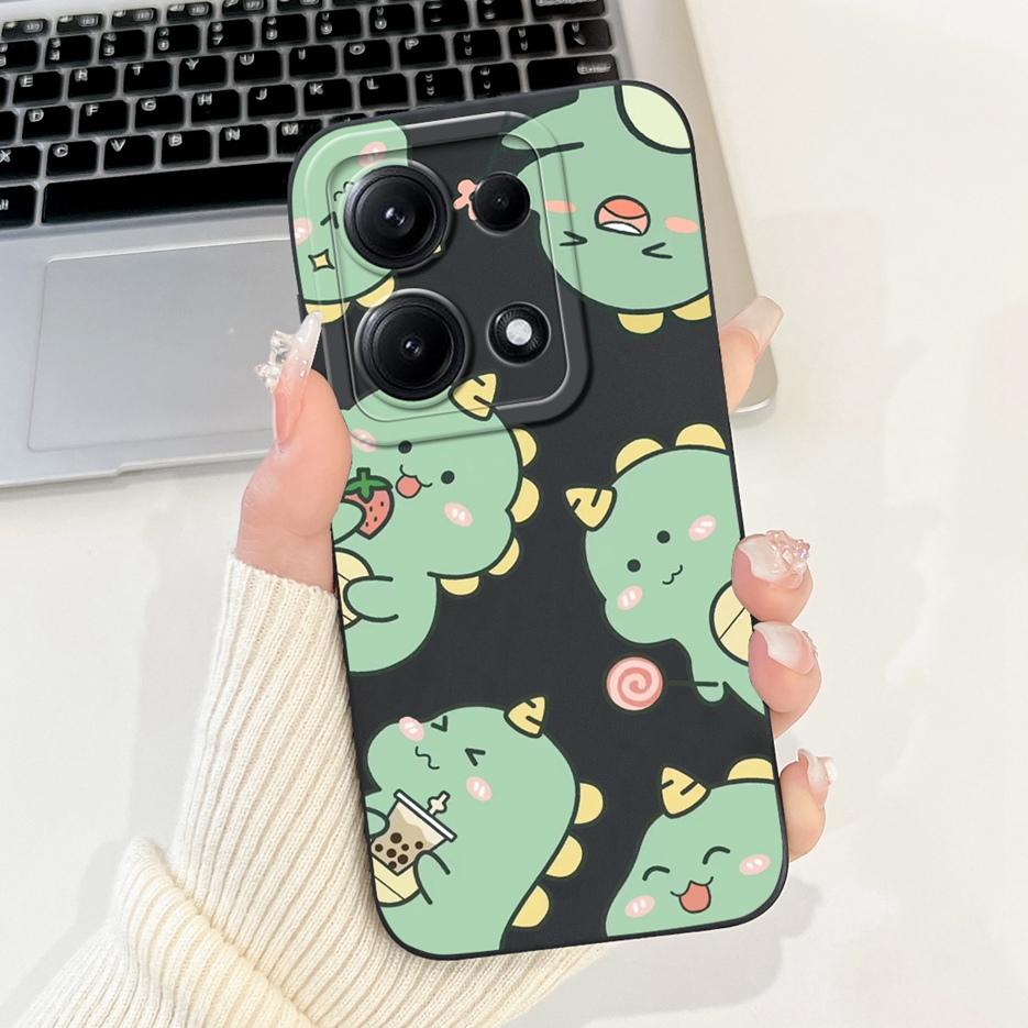 

For Xiaomi Redmi Note 14S Case 6.67 Cute Cat Dinosaur Cartoon Cover Matte Phone Case For Redmi Note 14S Note14S 4G Soft Fundas Redmi Note 14S