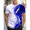 T-shirt Estive Digitali Stampate da Uomo Sono Marche Trendy con Nuovo Design Stampato Maniche Corte. Adatto per l'uso quotidiano all'aperto