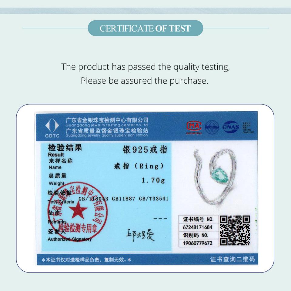 BAMOER 925 Sterling Silver Coiled Snake Ring Unique Design Ring With Formal Attire For Women Fine Jewelry Party