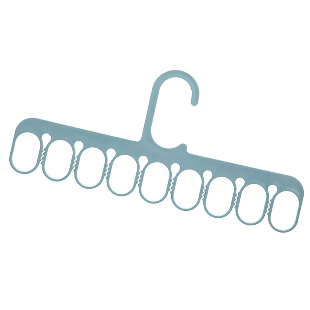 9 Otwory Wieszak na ubrania Szafa Organizer Garderoba Wielofunkcyjny wieszak na szaliki Skarpetki Spodnie