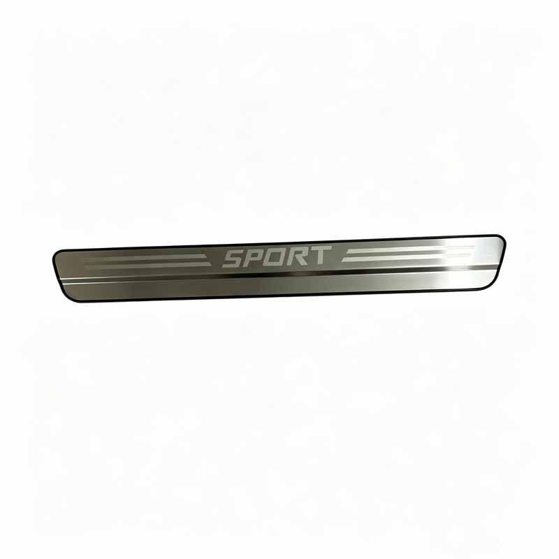 Lexus RX/NX Stainless Steel Welcome Pedal Scuff Plates - Interior Decorative Accessory