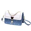 Bags Chain Messenger Bag Spring and Summer Embroidery Thread Bag Women's Light Luxury Mini Bag Genuine Leather Women's Bag Small Square Bag
